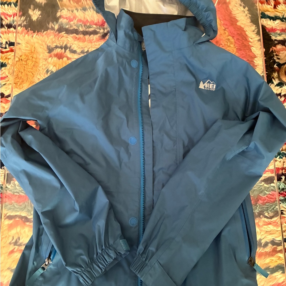 REI Boys Rainjacket Medium 10-12